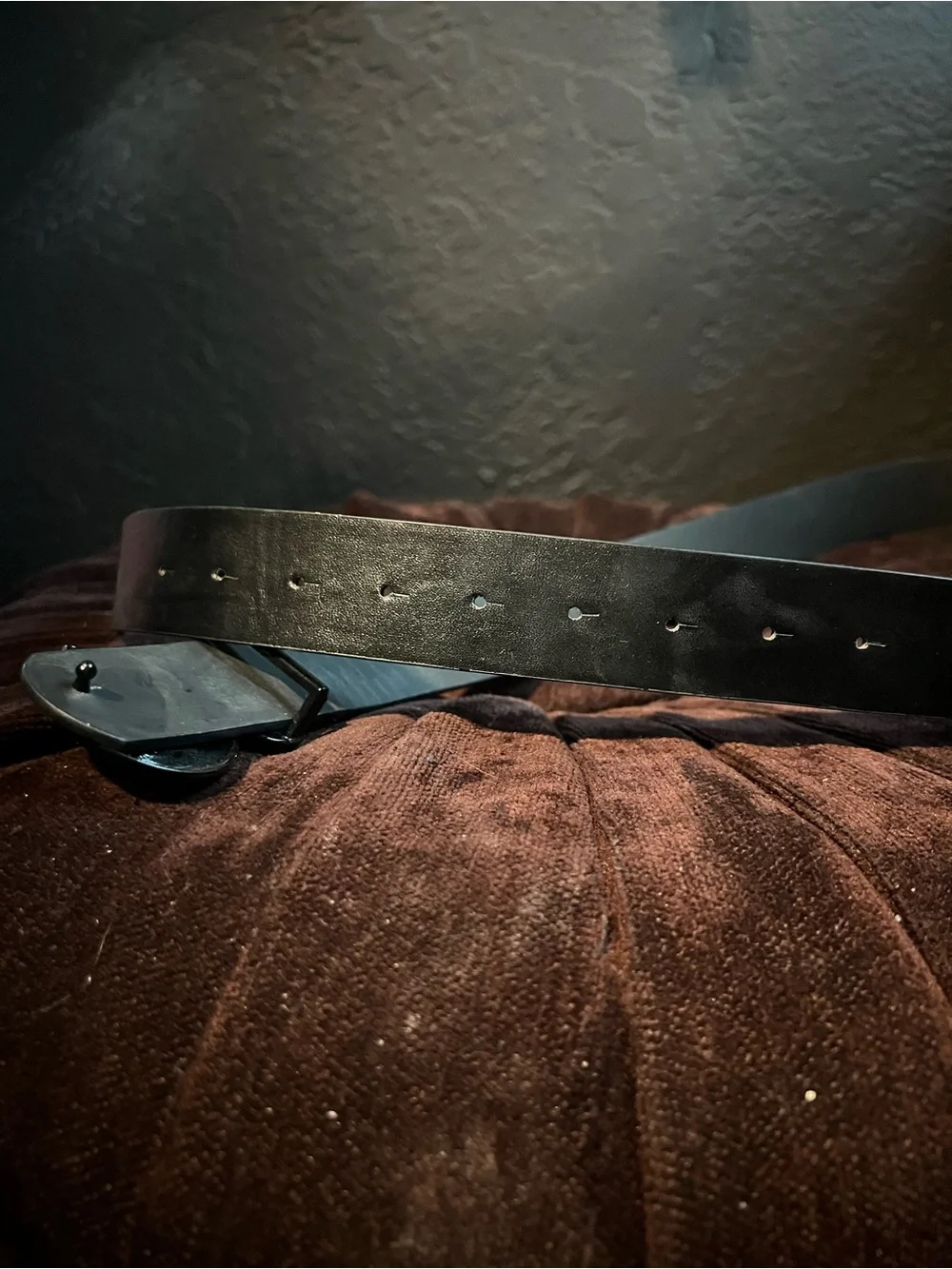 Black Snake Buckle Belt
